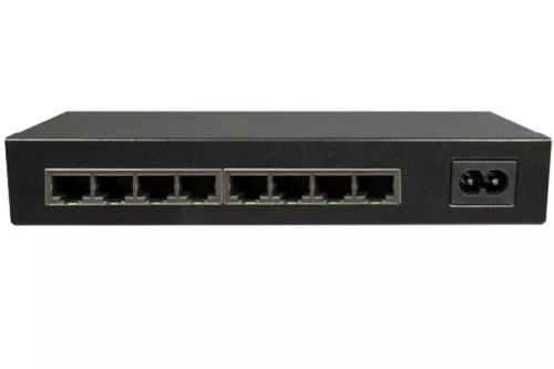 Alimentatore interno DINIC 8 porte Gigabit Switch 10/100/1000Mbit